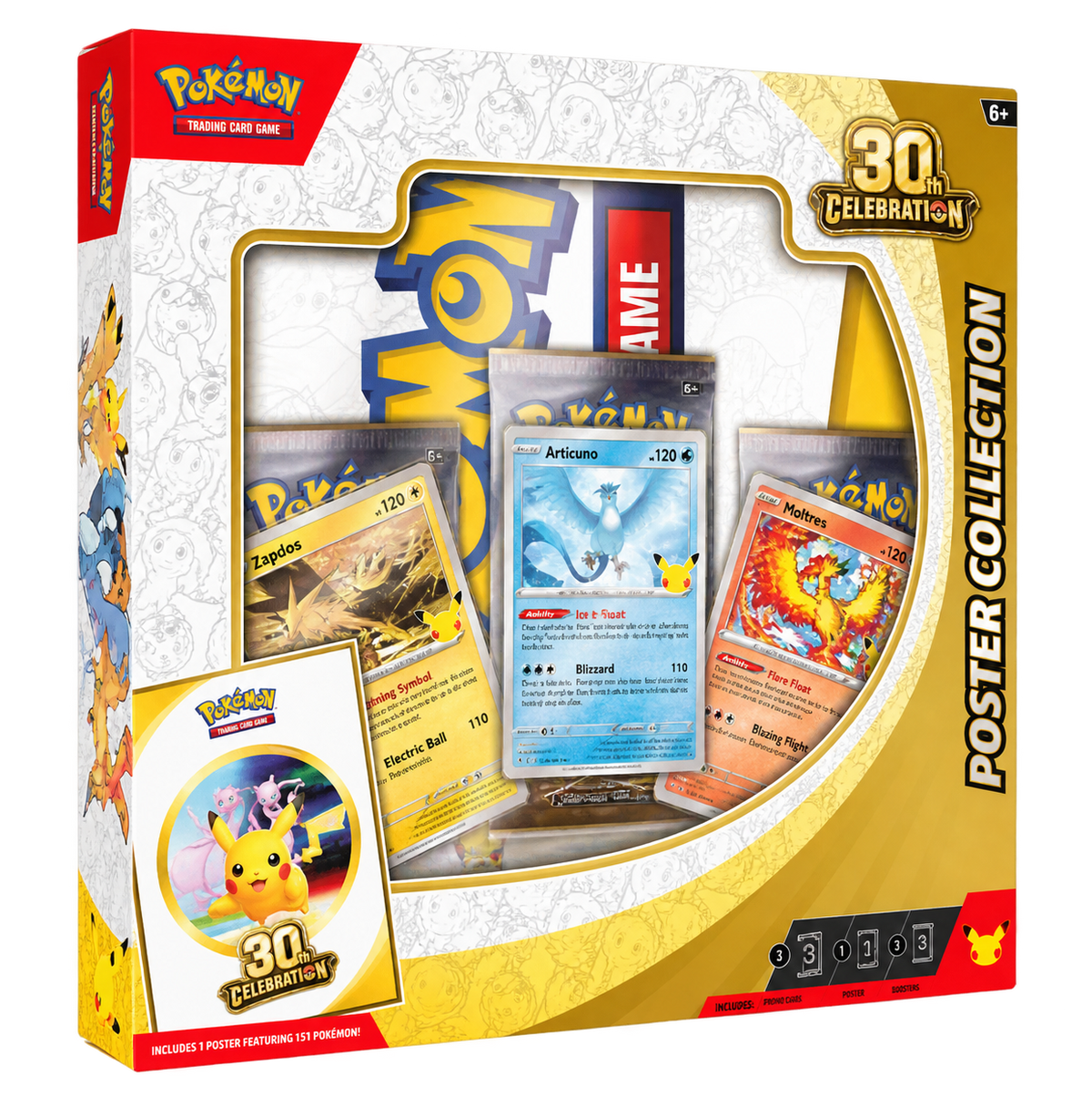 Pokémon TCG: 30. évfordulós gyűjtemény – Posztergyűjtemény